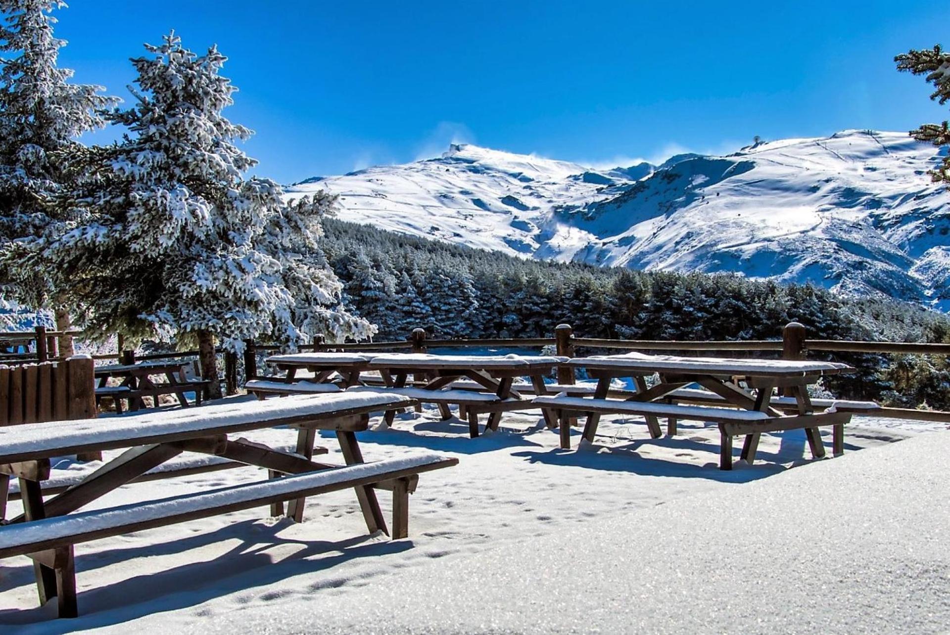 Ski & Snow Apartmentos By Todosierranevada - Plaza Principal Junto A Los Telecabinas Сьерра-Невада Экстерьер фото